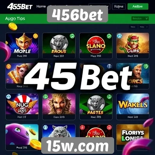 Principais jogos disponíveis na plataforma 456bet