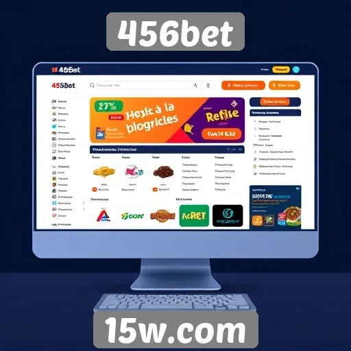 Experiência do usuário na navegação do site 456bet